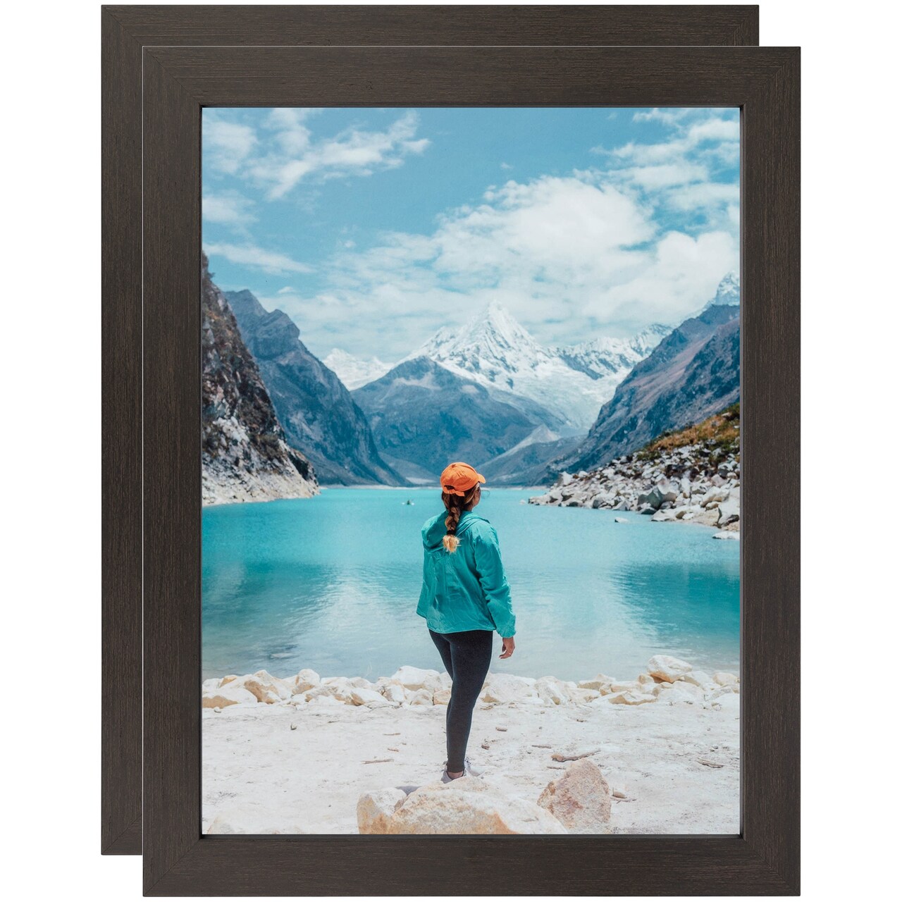 ArtToFrames 20x20 Inch Modern Picture Frame, Multi Pack, Comes with Economy Acrylic (WOMPack-46-20x20)